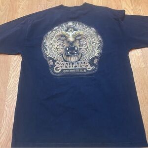 Santana vintage music from the heart concert band shirt XL